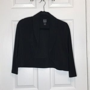 Designer Black formal cover up size small